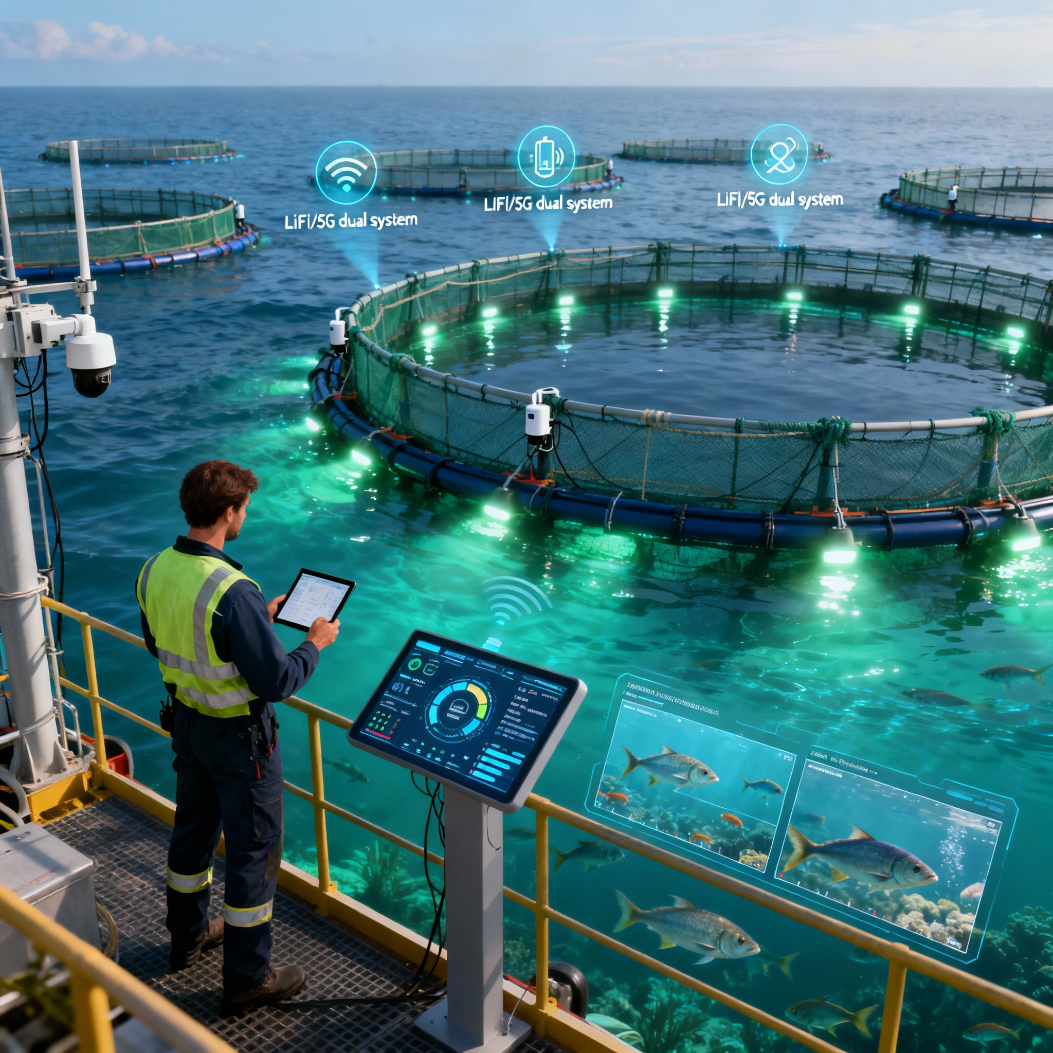 comunicacion avanzada con lifi