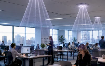 LiFi, la luz que proporciona datos en oficinas inteligentes